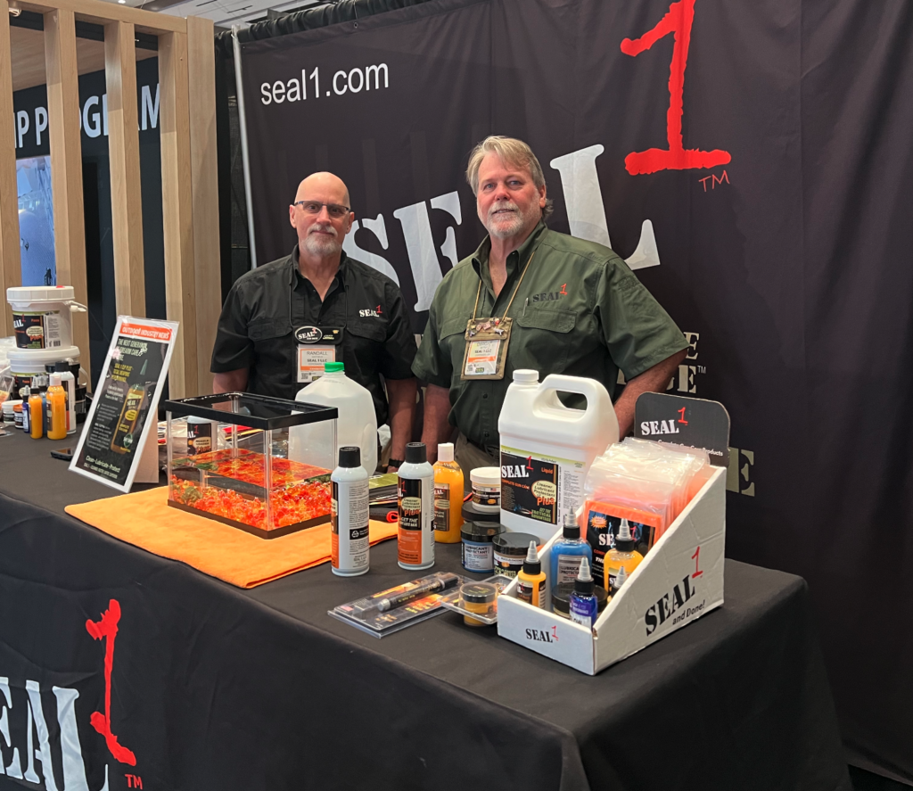 Dwight & Randall at the SEAL1 Booth at SHOTSHOW 2026